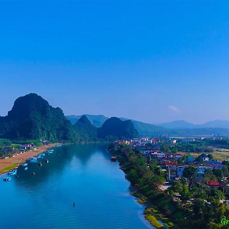 Green Riverside Cosy Home Phong Nha Exterior foto