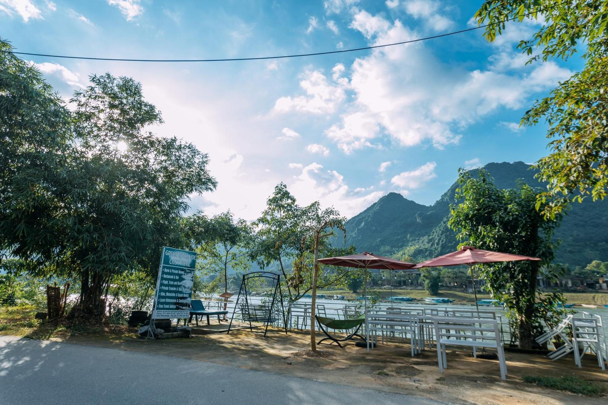 Green Riverside Cosy Home Phong Nha Exterior foto
